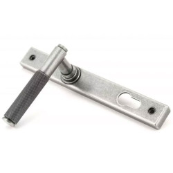 Blacksmith Pewter Patina Slimline Brompton Lever Door Handle