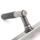 Blacksmith Pewter Patina Slimline Brompton Lever Door Handle