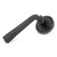 Traditional Blacksmith Avon Lever Door Handle on Beehive Rose Set - Sprung