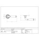Traditional Blacksmith Regency Lever Door Handle on Beehive Rose Set - Unsprung