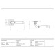 Traditional Blacksmith Regency Lever Door Handle on Square Rose Set - Sprung