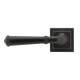 Blacksmith External Beeswax Regency Lever Door Handle on Square Rose Set - Unsprung
