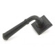 Blacksmith External Beeswax Regency Lever Door Handle on Square Rose Set - Unsprung