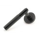 Traditional Blacksmith Brompton Lever Door Handle on Art Deco Rose Set - Sprung