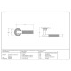 Matt Black Brompton Lever Door Handle on Beehive Rose Set - Sprung
