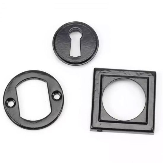 Traditional Blacksmith Square Escutcheon