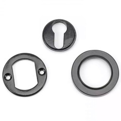 Traditional Blacksmith Round Euro Escutcheon