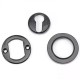 Traditional Blacksmith Round Euro Escutcheon