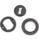 Blacksmith External Beeswax Round Escutcheon