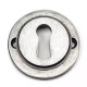 Blacksmith Pewter Patina Round Escutcheon