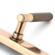 Brompton Slimline Sprung Lever Espagnolette - Polished Bronze