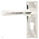 Hammered Newbury Lever - Polished Nickel