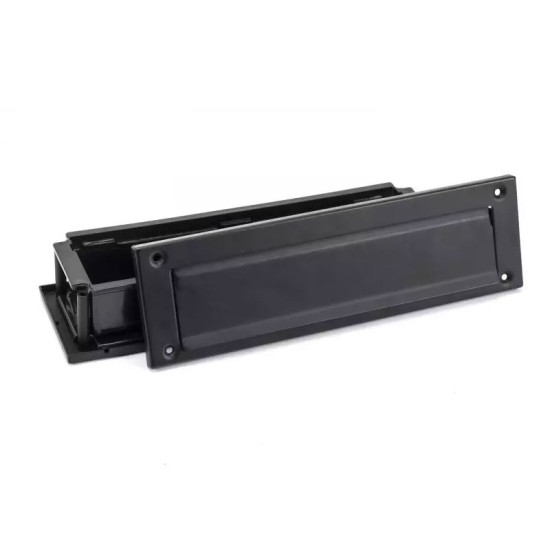 Matt Black Letterbox