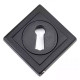Matt Black Square Escutcheon