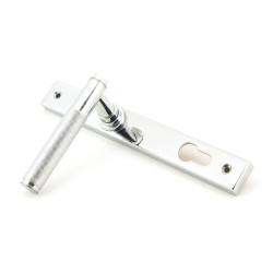 Brompton Slimline Sprung Lever Espagnolette - Polished Chrome