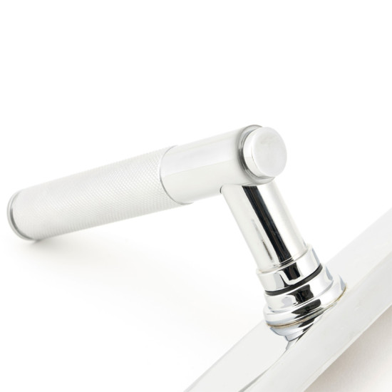Brompton Slimline Sprung Lever Espagnolette - Polished Chrome