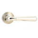 Newbury Lever on Beehive Rose Set - Polished Nickel