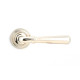Polished Nickel Newbury Lever on Art Deco Rose Set - Unsprung