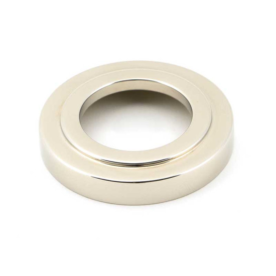 Polished Nickel Newbury Lever on Art Deco Rose Set - Unsprung