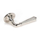 Polished Nickel Hinton Lever on Rose Set - Unsprung