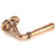Polished Bronze Newbury Lever on Rose Set - Unsprung