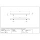 T Bar Handle with Secret Fixings - Polished Marine Stainless Steel