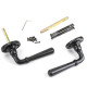 Aged Bronze Newbury Lever on Rose Set - Unsprung