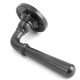 Aged Bronze Newbury Lever on Rose Set - Unsprung