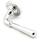Polished Chrome Newbury Lever on Rose Set - Unsprung