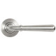 Newbury Lever on Beehive Rose Set - Satin Marine Stainless Steel
