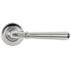 Newbury Lever on Round Rose Set - Polished Marine Stainless Steel