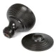 Beehive Centre Door Knob - Aged Bronze