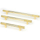 Half Brompton Pull Handle - Polished Brass