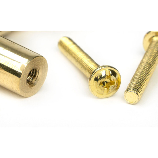 Half Brompton Pull Handle - Polished Brass