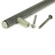 Blacksmith Pewter Patina Full Brompton Pull Handle