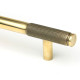 Half Brompton Pull Handle - Aged Brass