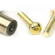 Half Brompton Pull Handle - Aged Brass