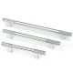 Half Brompton Pull Handle - Polished Chrome
