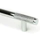 Half Brompton Pull Handle - Polished Chrome