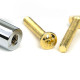 Half Brompton Pull Handle - Polished Chrome