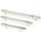 Half Brompton Pull Handle - Polished Nickel