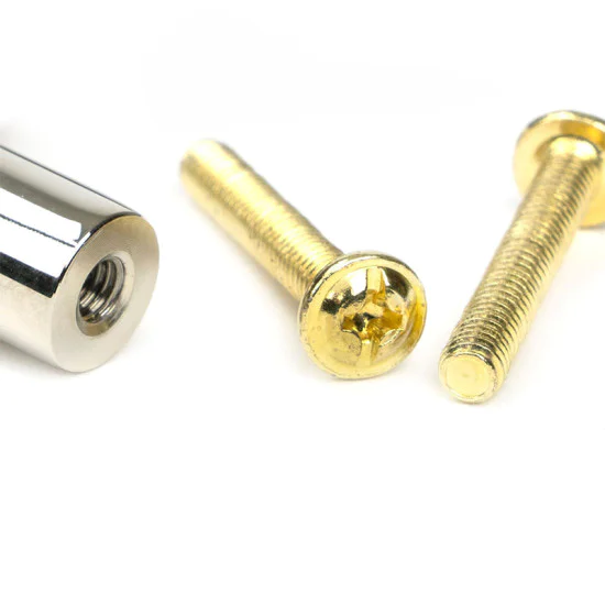 Half Brompton Pull Handle - Polished Nickel