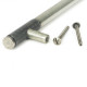Blacksmith Pewter Patina Half Brompton Pull Handle