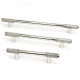 Half Brompton Pull Handle - Polished Stainless Steel