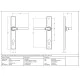 Newbury Slimline Sprung Lever Espagnolette - Polished Marine Stainless Steel