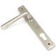 Newbury Slimline Sprung Lever Espagnolette - Satin Marine Stainless Steel