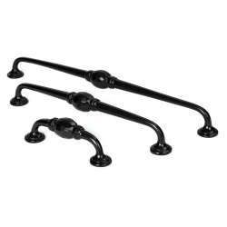 Traditional Blacksmith Hammered D Handle