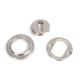 Satin Marine Stainless Steel Round Escutcheon