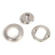 Satin Marine Stainless Steel Art Deco Escutcheon