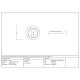Polished Marine Stainless Steel Round Escutcheon